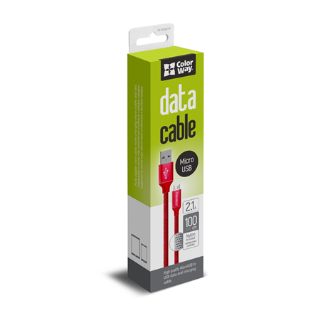 ColorWay | USB Charging cable | USB | 2.1 A