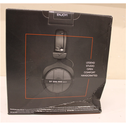 SALE OUT. Beyerdynamic DT 990 PRO 250 ohms Studio headphones - 459038 | SALE OUT. Beyerdynamic Studio headphones | DT 990 PRO | Wired | On-Ear | Black | DAMAGED PACKAGING