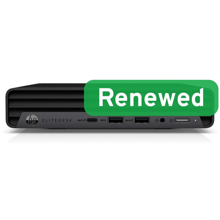 HP Renewed Grade B | EliteDesk 805 G6 Desktop Mini | AMD Ryzen 5 PRO | 4650GE | 16 GB | SSD | 256 GB | AMD Radeon Graphics | Windows 11 Pro
