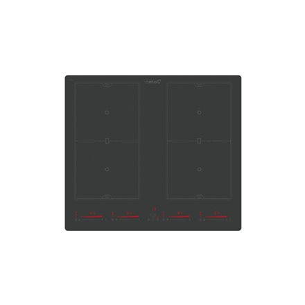 CATA IFSB 6460 MB | Hob | Induction | Number of burners/cooking zones 4 | Touch control | Matte Black | Timer