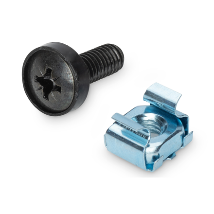 Digitus Fixing set for 483 mm (19‘‘) and 254 mm (10") components, M6, 50 pcs | DN-19 SET