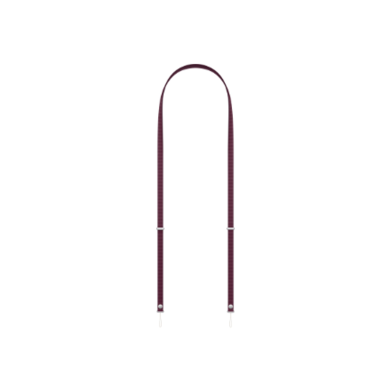 APPLE Crossbody Strap - Burgundy