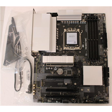SALE OUT. MSI PRO B850-P WIFI | Processor family AMD | Processor socket AM5 | DDR5 | Supported hard disk drive interfaces SATA, M.2 | Number of SATA connectors 4 | USED, REFURBISHED, WITHOUT ACCESSORIES, ONLY BACKPANE...