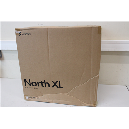 SALE OUT. Fractal Design North XL Chalk White TG Clear | SALE OUT. Fractal Design North XL | Mid-Tower | Chalk White TG Clear | DAMAGED PACKAGING