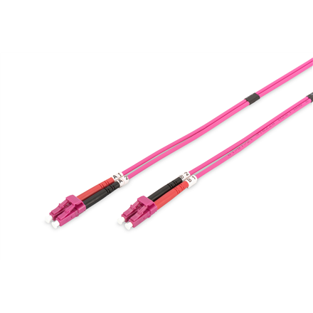 Digitus Fiber Optic Multimode | DK-2533-03-4 | Patch cord | Length 3 m | Erika violet
