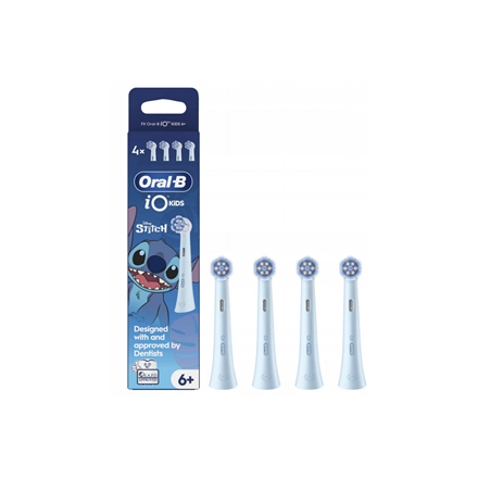 Oral-B | Replacement brush heads | iO kids Refills Stitch | Heads | For kids | Number of brush heads included 4
