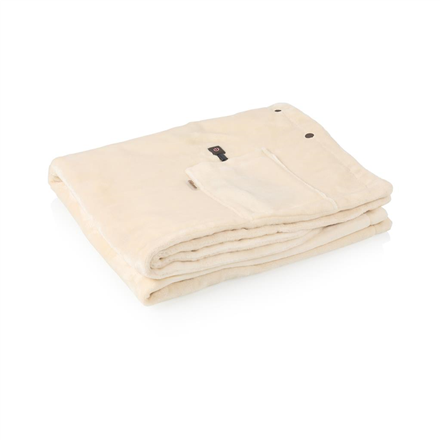 Tristar Cordless heating blanket, 150 x 80 cm | BW-4787 | Number of heating levels 3 | Number of persons 1 | Washable | Fleece | 10 W | Beige