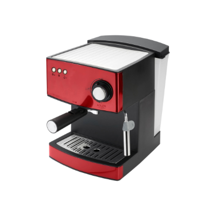Adler | AD 4404 r | Pump pressure 15 bar | Semi-automatic | 850 W | Red