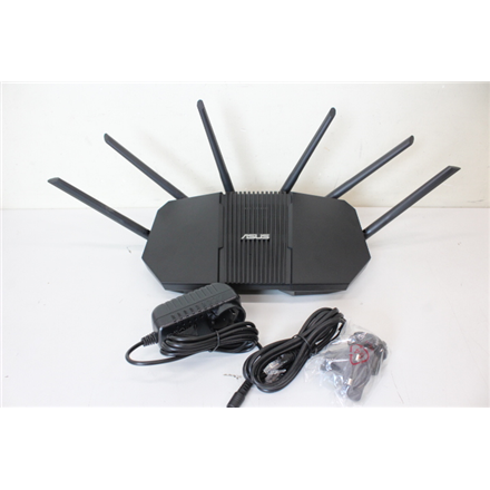 SALE OUT. Asus RT-BE90U Tri-band WiFi 7 Router, EU+UK | Asus BE9400 Tri-band WiFi 7 AiMesh Extendable Router | RT-BE90U | 802.11be | Ethernet LAN (RJ-45) ports 3 | Mesh Support Yes | MU-MiMO No | 4G/5G | Antenna type...