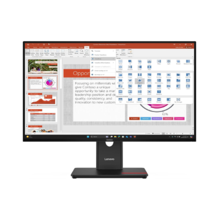 Lenovo | T27-40 | 27 " | IPS | 16:9 | 120 Hz | 6 ms | 1920 x 1080 pixels | 300 cd/m² | HDMI ports quantity 1 | Black | Warranty 36 month(s)