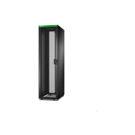APC Easy Rack 600mm/48U/1000mm with Roof, Side panel,castors,feet and 4 Brackets, No Bottom, black | Schneider Electric