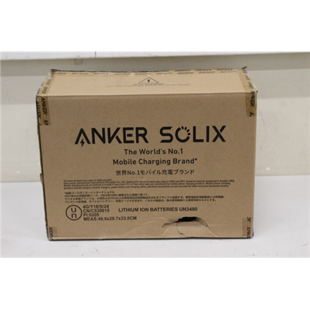 SALE OUT. Anker SOLIX C1000X Portable Power Station 1056 Wh | 1800W | SALE OUT. Anker Solix Portable Power Station 1056 Wh, 1800W | SOLIX C1000X | DAMAGED PACKAGING, SCRATCHED ON BACK