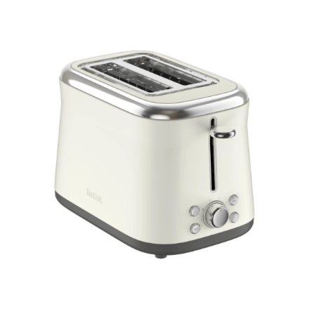 TEFAL Toaster | TT720AE0 Collection Retro | Power 850 W | Number of slots 2 | Housing material Stainless steel | Beige