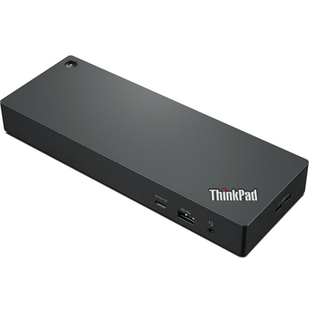 Lenovo | ThinkPad Thunderbolt 4 Workstation Dock | Dock | Ethernet LAN (RJ-45) ports 1 | DisplayPorts quantity 2 | USB 3.0 (3.1 Gen 1) ports quantity 3 | HDMI ports quantity 1 | Ethernet LAN | 230 W | Warranty 36 mont...