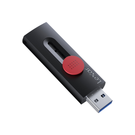 Lexar | Flash Drive | JumpDrive D300 | 64 GB | USB Type-C/Type-A | Black/Red