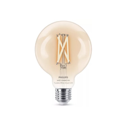 Philips Smart WFB 60W G95 927-65 CL 1PF/6 | E27 | 7 W | Warm to cool white light | Bluetooth, Wi-Fi