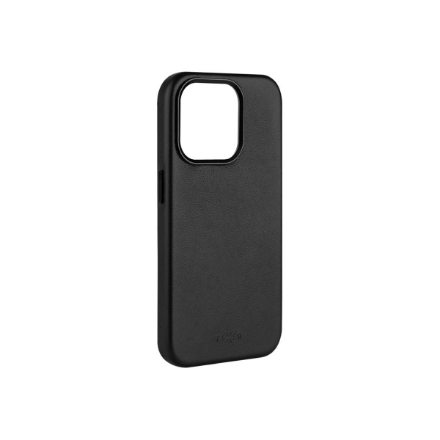 Fixed MagLeather | Back cover | Apple | iPhone 16 Pro | Leather | Black