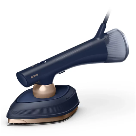 Philips Steam Iron with Soft Board | OneTurn GC215/20 | Steam Iron | 1800 W | Water tank capacity 200+300 ml | Continuous steam 45 g/min | Steam boost performance 90 g/min | Blue