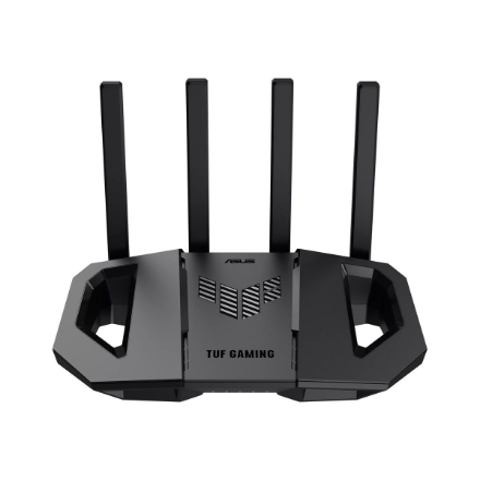 Asus | Dual-band Gaming Router | TUF-BE3600 | 802.11ax | 10/100/1000 Mbit/s | Ethernet LAN (RJ-45) ports 5 | Mesh Support Yes | MU-MiMO No | No mobile broadband | Antenna type External | 1x USB 3.2 Gen 1
