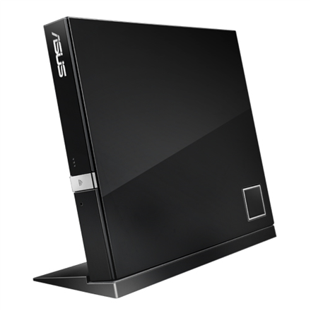 Asus | DVD±RW (±R DL)/DVD-RAM/BD-ROM drive | Interface USB 2.0 | Disk drive | CD read speed 24x (CD) / 8x (DVD) / 6x (BD) x | CD write speed 24x (CD) / 8x (DVD±R) / 6x (DVD±R DL) x | Black