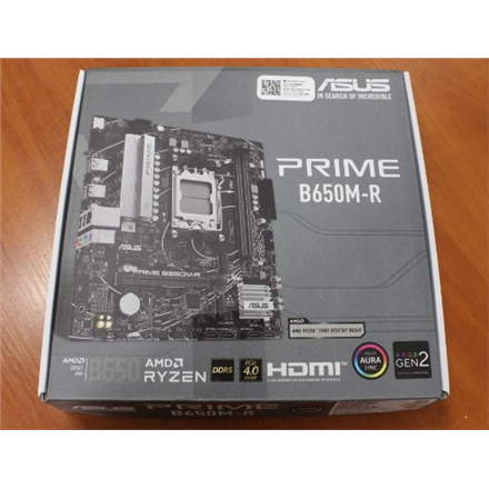 SALE OUT. Asus Processor family AMD B650 | Processor socket 1 x Socket AM5 | 2 DIMM slots - DDR5, ECC, unbuffered | Supported hard disk drive interfaces SATA-600 (RAID), 2 x M.2 | Number of SATA connectors 4 | USED, R...