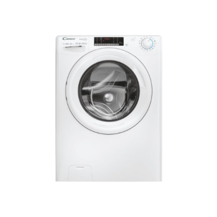 Candy | Washing machine | CO4 374TWM6/1-S | Energy efficiency class A | Front loading | Washing capacity 7 kg | 1300 RPM | Depth 45.4 cm | Width 60 cm | Display | 4-digit | Direct drive | Wi-Fi | White