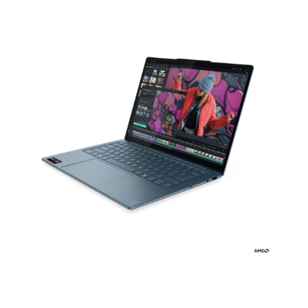 Lenovo Yoga Slim 7 14AKP10 14 WUXGA AMD R5 AI 330/16GB/512GB/AMD Radeon 820M/WIN11 Home/ENG Backlit kbd/Tidal teal/2Y Warranty | Lenovo