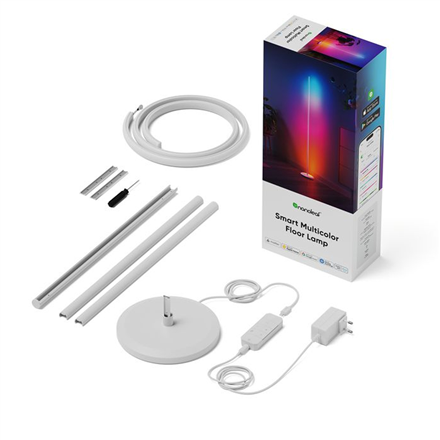 Nanoleaf Floor Lamp Smart Matter WiFi 1700Lm RGBW, White | 22 W | 16M+ colours