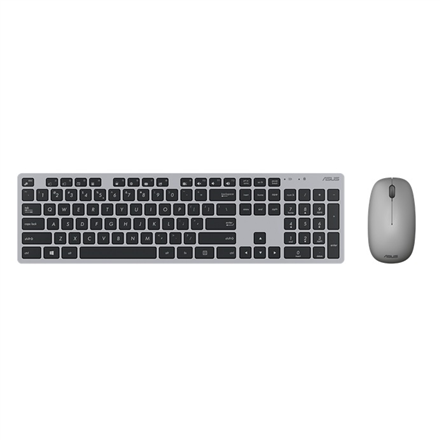 Asus | W5000 | Keyboard and Mouse Set | Wireless | Mouse included | EN | Grey