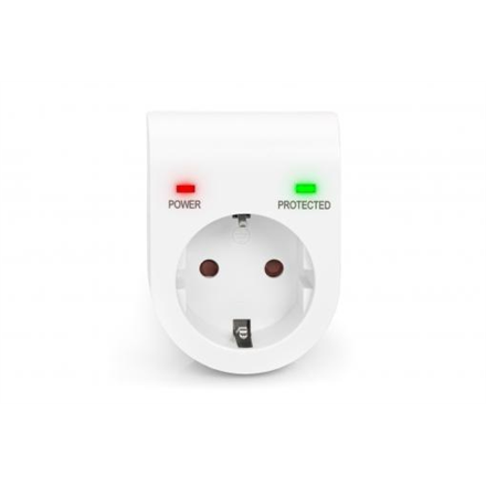 Digitus | Surge protector with power and protected LED safety outlet | DN-95400 | Sockets quantity 1