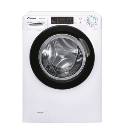 Candy | Washing Machine with Dryer | CSHW4645TWB3/1-S | Energy efficiency class C/E | Front loading | Washing capacity 6 kg | 1400 RPM | Depth 45 cm | Width 60 cm | Display | Digit | Drying system | Drying capacity 4...
