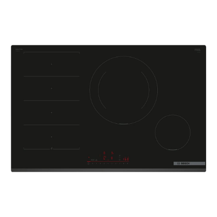 Bosch | Hob | PXE831HC1E | Induction | Number of burners/cooking zones 4 | Touch | Timer | Black