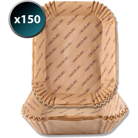 Cecotec Cecofry BigBucket Paper Pack Air fryer Accessories | A01_EU01_101751 | 150 | Dimensions (W x L) 31 x 27 x 6.5 cm