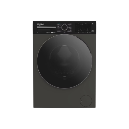 Whirlpool | Washing machine | WPM 87G ADS EE | Energy efficiency class A | Front loading | Washing capacity 8 kg | 1400 RPM | Depth 55 cm | Width 60 cm | Display | Digital | Manhattan Grey