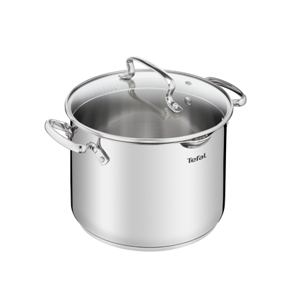 TEFAL | Pot | G7197955 Duetto+ | 6.1 L | Stainless steel | Dishwasher proof | Lid included | Stainless steel