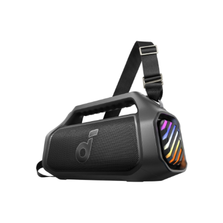 Anker Soundcore Boom 2 Plus A3134 Bluetooth Speaker, Black | Anker Soundcore