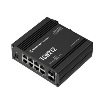 Teltonika | Switch, 8 ports | TSW212 | L2 managed | Wall-mountable | SFP ports quantity 2