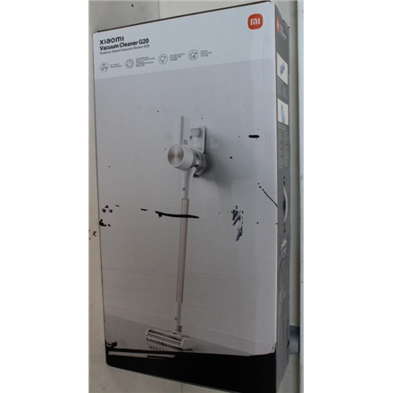 SALE OUT. Xiaomi Vacuum Cleaner | G20 EU | Cordless operating | 460 W | 25.2 V | Operating time (max) 25 min | White | Warranty 24 month(s) | DAMAGED PACKAGING AND MANUAL