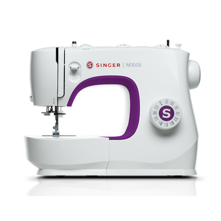 Singer | Sewing Machine | M3505 | Number of stitches 32 | Number of buttonholes 1 | White