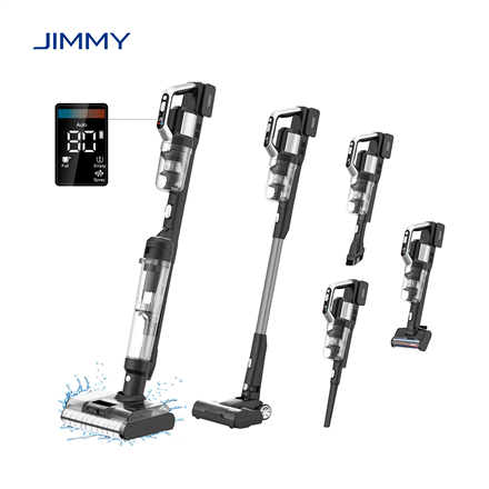 Jimmy Vacuum cleaner and washer | PW11 Pro Max-B | Cordless operating | Washing function | 460 W | 21.6 V | Operating time (max) 40-80 min | Black/Silver