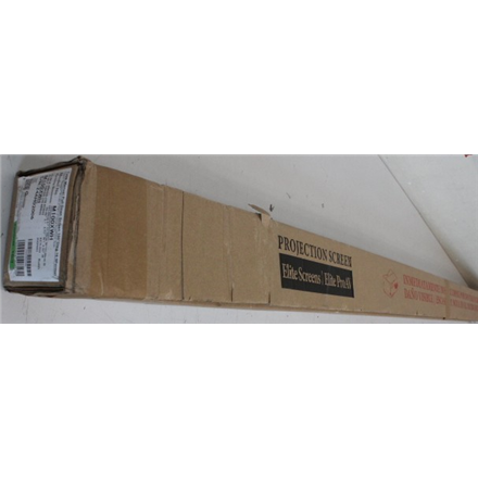 SALE OUT. | Elite Screens Manual Series | M100XWH | Diagonal 100 " | 16:9 | Viewable screen width (W) 221 cm | White | DAMAGED PACKAGING