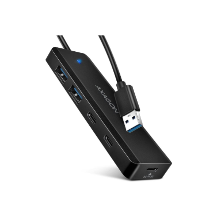 AXAGON USB-A 5Gbps TRAVEL Hub | HUE-C2A