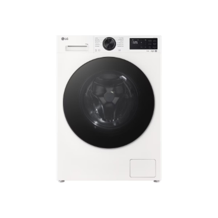 LG | Washing machine | F4X5011TWB | Energy efficiency class A | Front loading | Washing capacity 11 kg | 1400 RPM | Depth 57 cm | Width 60 cm | Display | LED | Steam function | Direct drive | Wi-Fi | White