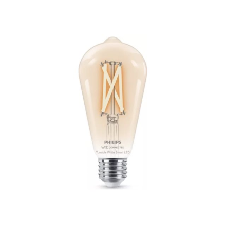 Philips Smart WFB 60W ST64 927-65 CL 1PF/6 | E27 | 7 W | Tunable white | Bluetooth, Wi-Fi