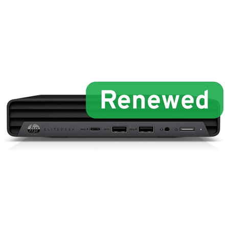 HP Renewed Grade A | EliteDesk 800 G6 Desktop Mini | Intel Core i5 | i5-10500T | 8 GB | SSD | 256 GB | Intel UHD Graphics 630 | Windows 11 Pro