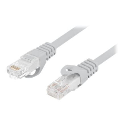Lanberg | Patchcord Cat.6 UTP LSZH CU Fluke Passed | PCU6-10CU-0025-S | 0.25 m | Grey