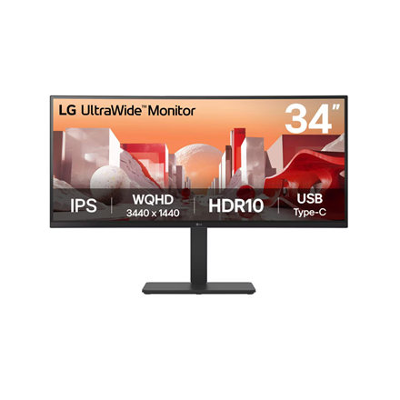 LG | 34BA75QE-B | 34 " | IPS | 21:9 | 60 Hz | 5 ms | 3440 x 1440 pixels | 300 cd/m² | HDMI ports quantity 2