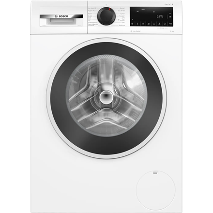 Bosch | Washing Machine | WGG254ZWSN | Energy efficiency class A | Front loading | Washing capacity 10 kg | 1400 RPM | Depth 63 cm | Width 60 cm | Display | LED | Steam function | White