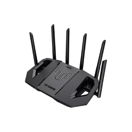 Asus | TUF-BE9400 Tri-Band WiFi 7 Gaming Router, EU+UK | 802.11ax | 688/2885/5764 Mbit/s | Ethernet LAN (RJ-45) ports 3 | Mesh Support Yes | MU-MiMO Yes | 4G/5G