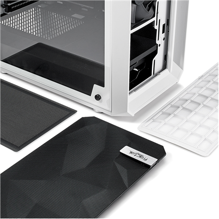 Fractal Design | Meshify C White - TG | FD-CA-MESH-C-WT-TGC | Side window | ATX | ATX | White